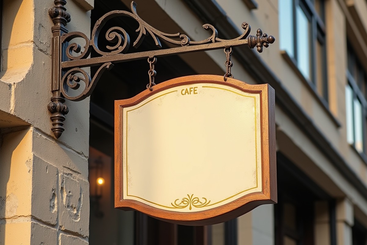 Café-Schild