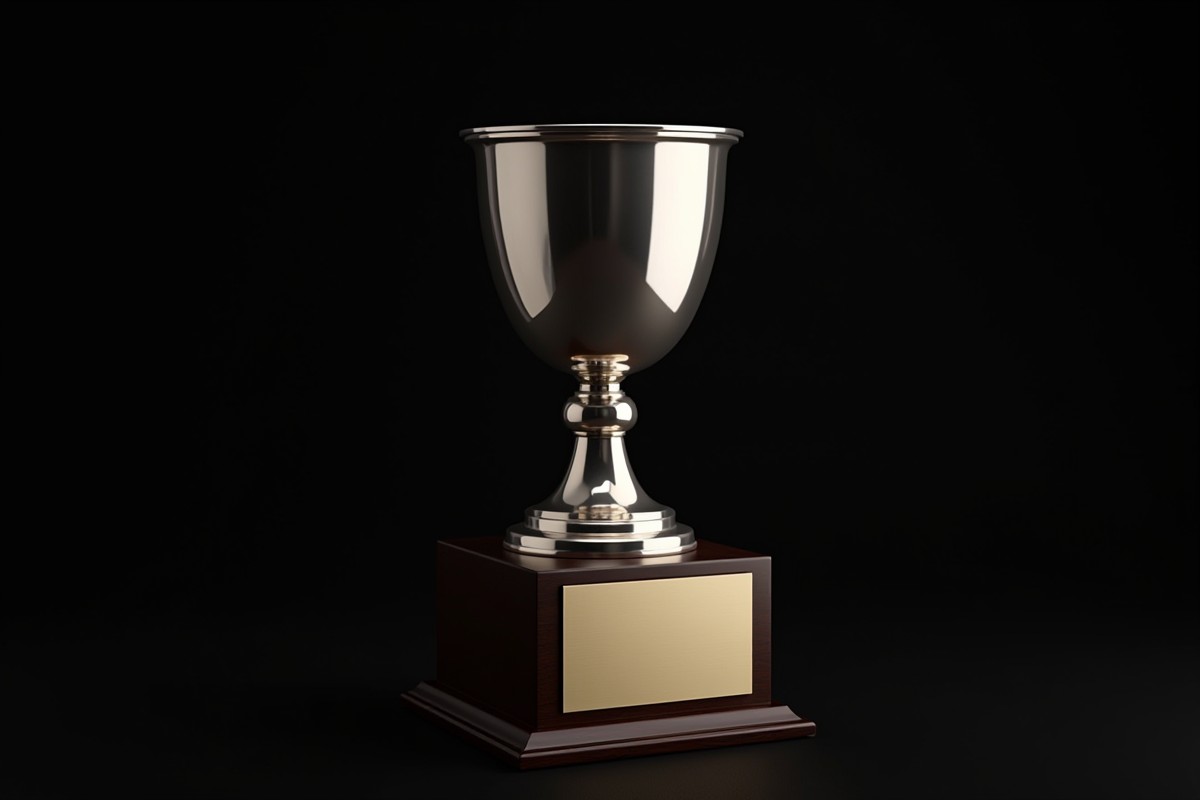Pokal mit Gravur — Vorlage